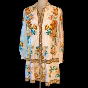 Anthropologie Floral Print Tiered Dress *NWT*